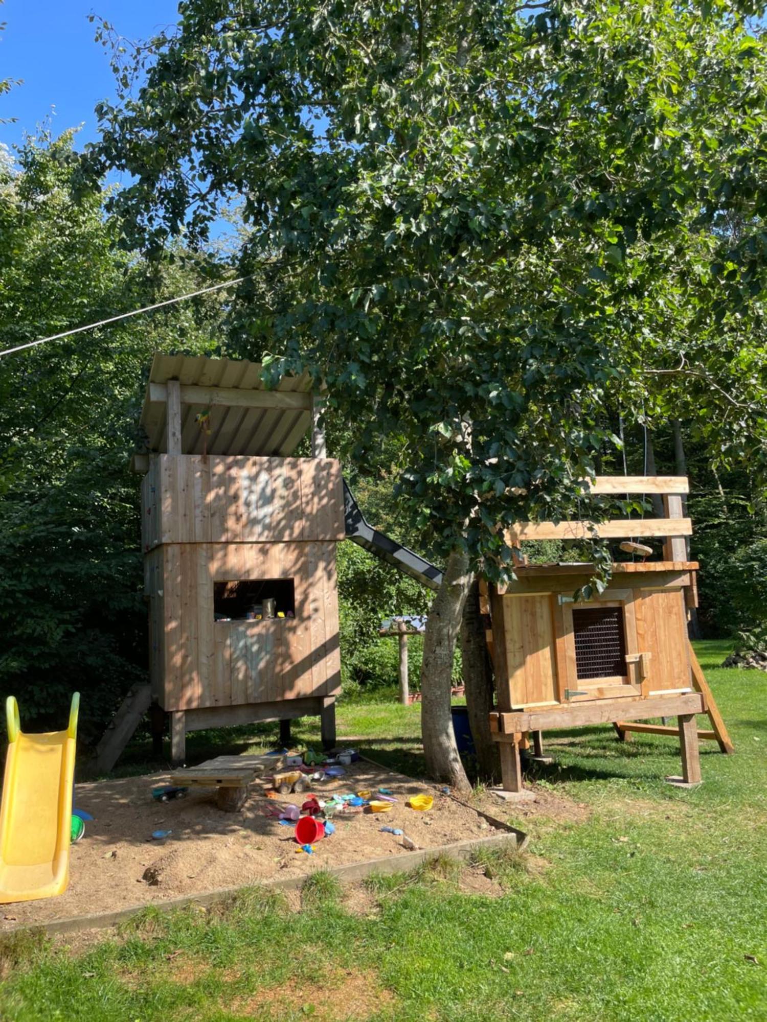 Ferienwohnung Am Waldrand Mit Sauna Biendorf Zewnętrze zdjęcie